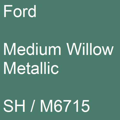 Ford, Medium Willow Metallic, SH / M6715.